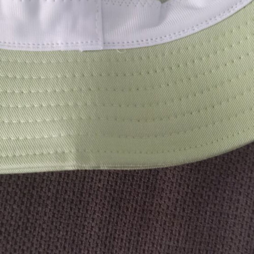 Summer hat new, green, one size