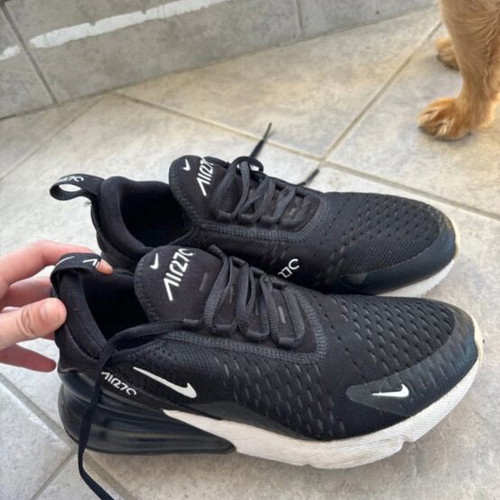 Nike Air Max 270 athletic shoes like new, size 39, black