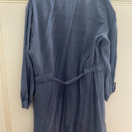Toi&Moi dress like new, shirt style with belt, blue, size S