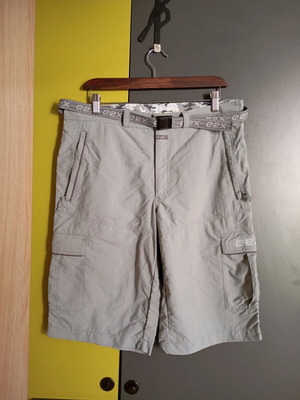 Men's waterproof shorts like new, size M, gray