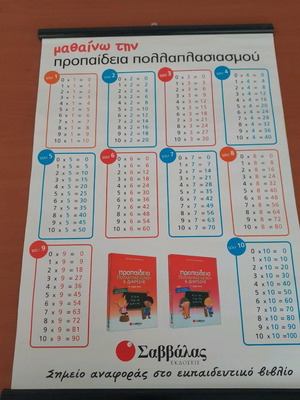 Poster Mathaino Tin Propadeia new, Savvala editions, 50x35 cm