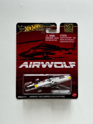 Hotwheels Premium Airwolf from Pop Culture series new