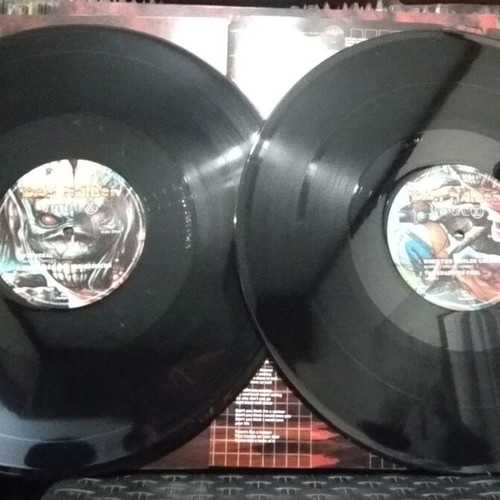 Iron Maiden Virtual XI 2LP και 7'' Angel & the Gambler υπογεγραμμένα, σαν καινούργια