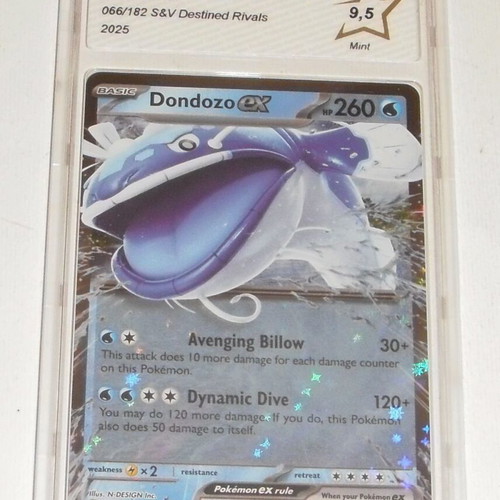 Pokemon Graded Holo Card in Mint condition