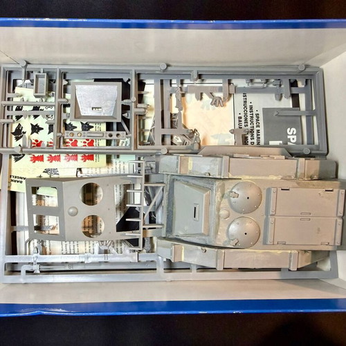 Warhammer 40,000 Space Marine Rhino used model 1990s