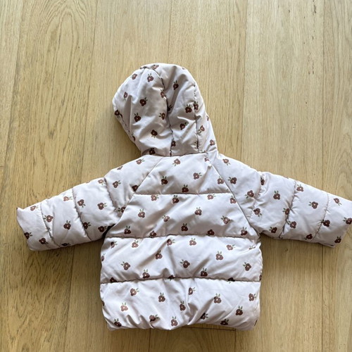 Zara puffer jacket with fleece lining, size 18-24 months