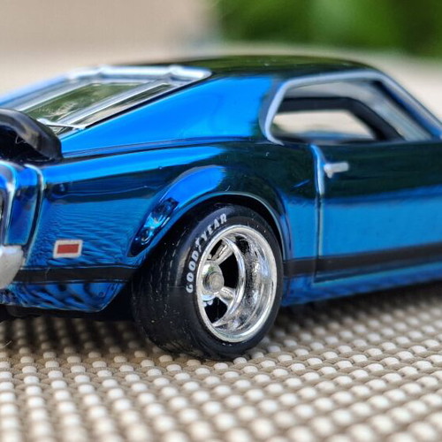 Hot Wheels 2017 RLC '70 Mustang Boss 302 Blue like new, spectraflame blue
