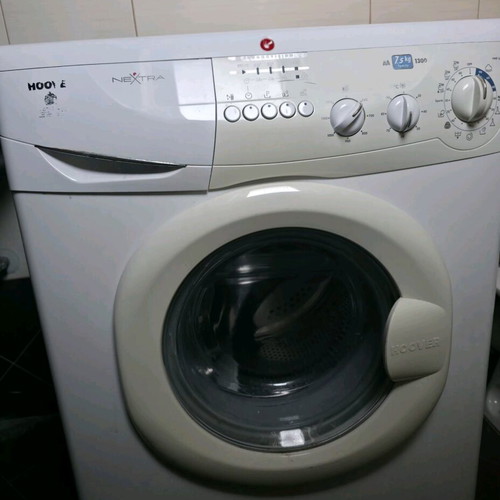 Hoover Nextra washing machine used, 7.5 kg capacity