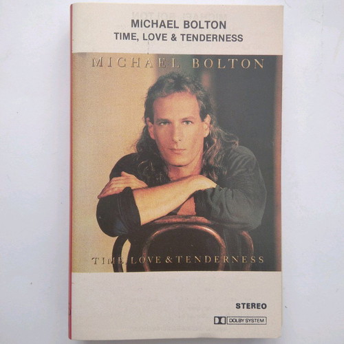 Michael Bolton Time, Love & Tenderness cassette used, pop