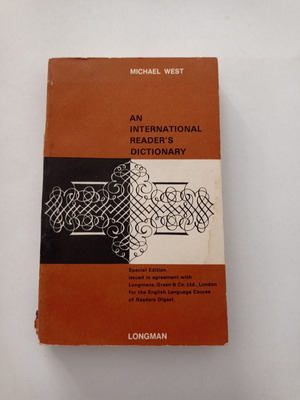 An International Reader's Dictionary употребяван, английски, издание 1972