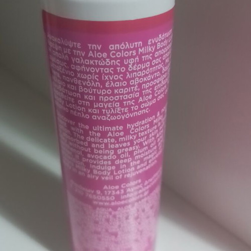 New Aloe Colors So Velvet Milky Body Lotion