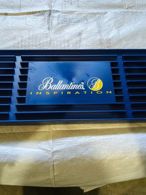 Ballantine's Inspiration Bar Mat new, drip tray, dark blue