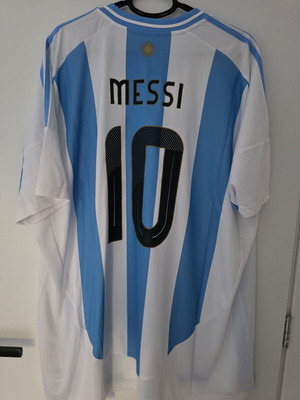 Authentic Argentina National Team Messi Jersey 24-25 Season 3XL New