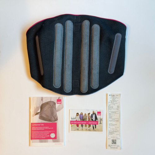 Medi Lumbamed disc lumbar back brace orthosis, men's, size II