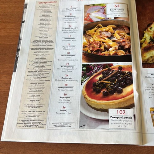 Gastronomos Magazine Issue 25 May 2008 like new, Greek