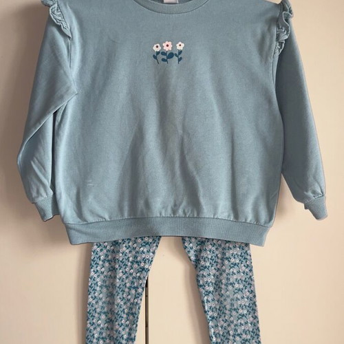 Little Kids set, 116 cm, turquoise
