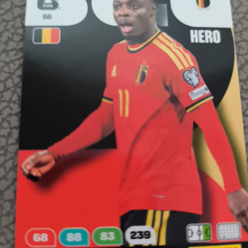Panini FIFA World Cup 2026 AdrenalynXL card Jeremy Doku