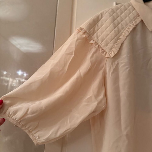 Joie Silk Shirt new, size Large, beige