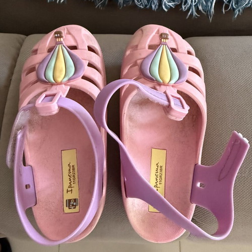 Ipanema children's sandals used, pink size 28-29