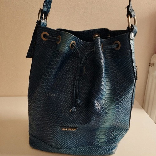 Sarif women's bag like new, size 30x33x16, blue