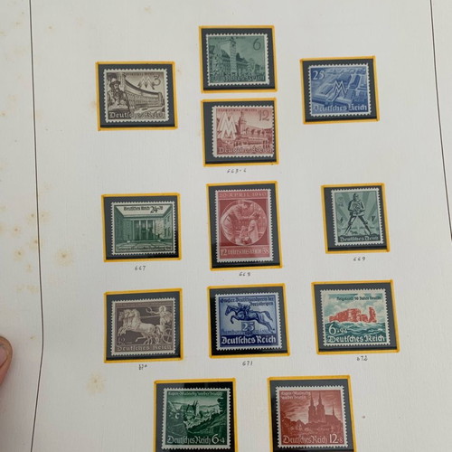 German stamps 1920-1995 lux and used in 150 pages