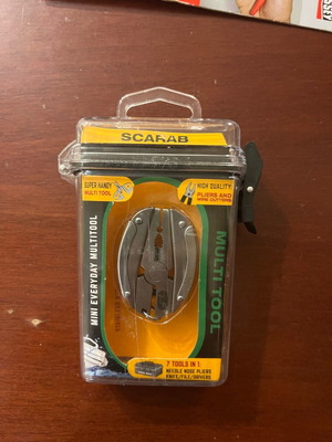 True Utility Scarab TU204K O-C multitool new