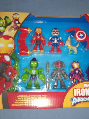 Iron Man Awesome Friends Armored Up Avengers πακέτο καινούριο