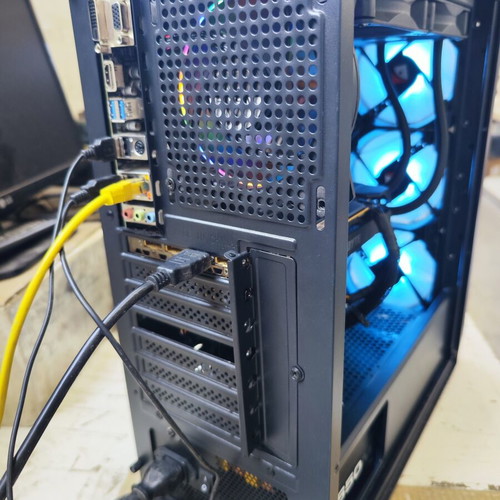 Gaming PC Intel i3 10th Gen RTX 2060 6GB 16GB RAM used with NZXT liquid cooling