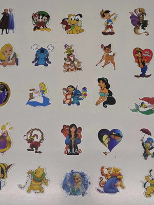 Αυτοκόλλητα Disney ήρωες σετ 25 καινούργια