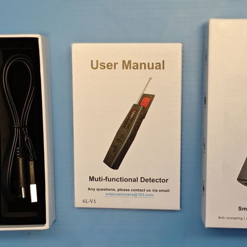 Detector for Bugging Devices new, GPS Trackers and Hidden Cameras