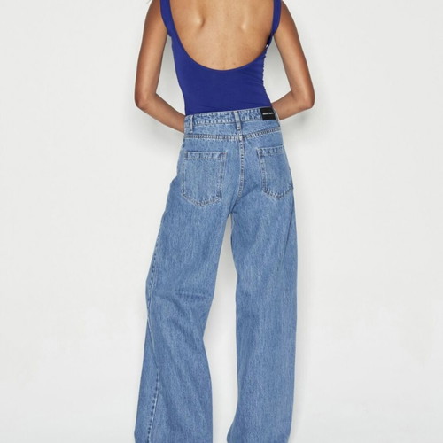 Denim crew trousers blue Nadia Rapti new, size 29