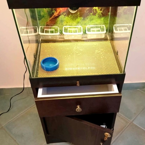 Brooder bird incubator like new with digital thermostat and LED lighting