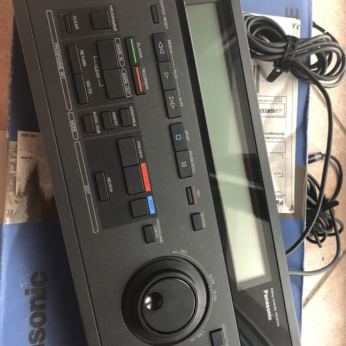 Panasonic VW-EC310E Editing Controller used with manual