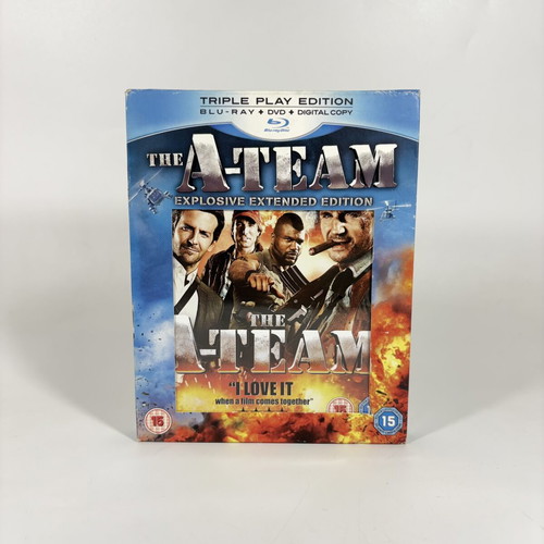 The A-Team Explosive Extended Edition Blu-ray and DVD like new with English subtitles