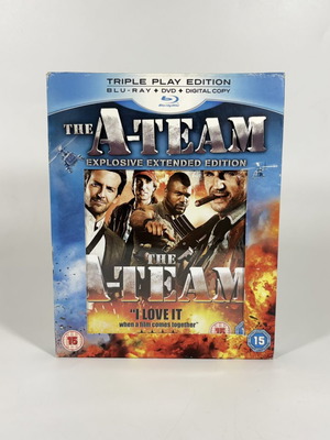 The A-Team Explosive Extended Edition Blu-ray and DVD like new with English subtitles
