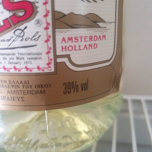 Triple Sec Curaçao Bols liqueur 39% 75cl new, sealed