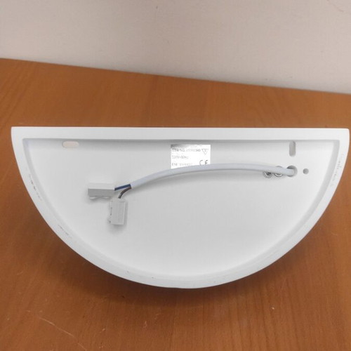 Gypsum single-light wall sconce white new