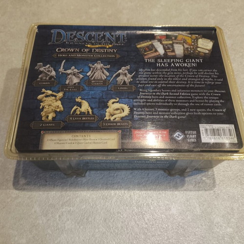 Descent 2nd Edition Hero and Monster Collection Crown of Destiny new