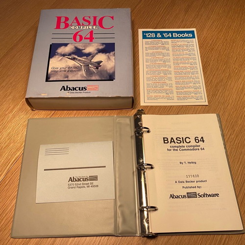 Commodore 64 Basic 64 Abacus book used