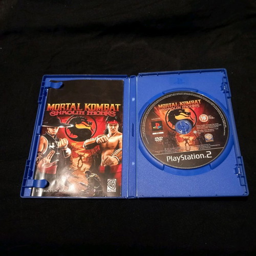 Mortal Kombat Shaolin Monks PS2 used, complete with manual