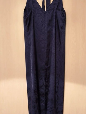 Karavan Amalia Dress blue new, satin jacquard