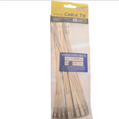 Stainless steel ladder type cable ties 20 pieces, new