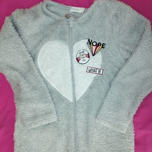 Orchestra onesie pajama No8 like new, warm, gray