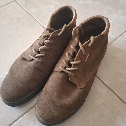 Men's brown boots Camel Active like new, size 45, suede leather