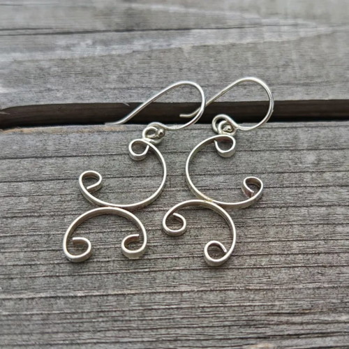 Silver Earrings 925 New