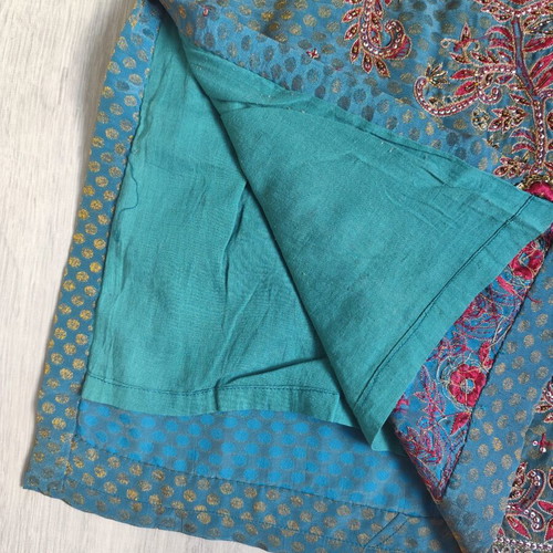 HANDMADE SILK DRESS