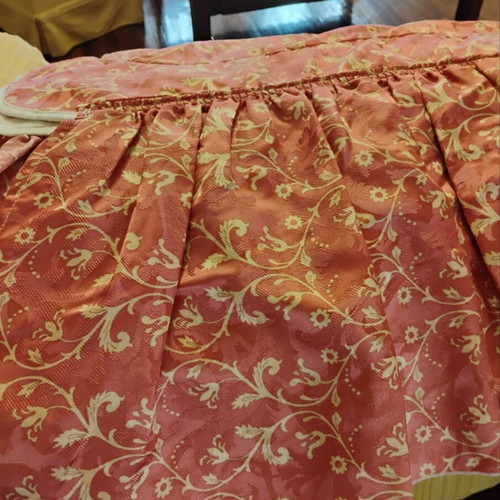 Quilt for double bed satin fabric, like new, 2.20x1.40m