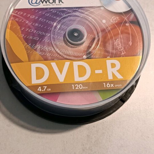 Dvd-R new, pack of 24 blank discs