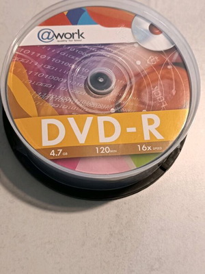 Dvd-R new, pack of 24 blank discs