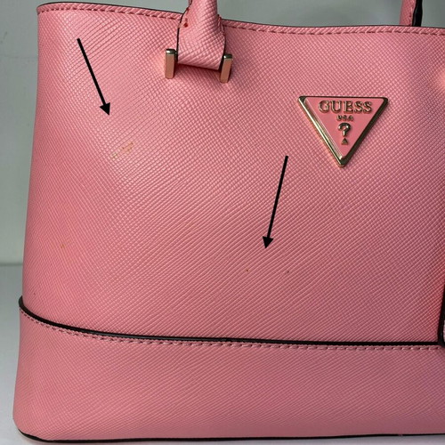 Guess handbag pink like new with crossbody strap